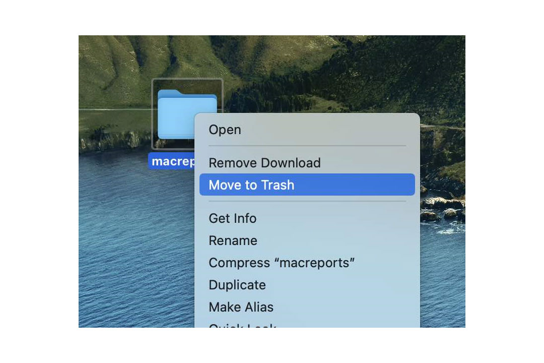 How to delete files on macbook