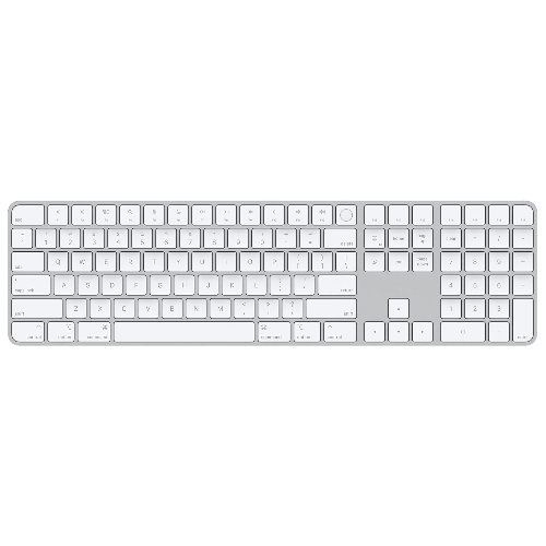 کیبورد-بی-سیم-اپل-مجیک-کیبورد-مدل--Apple-Magic-Keyboard-with-Touch-ID-And-Numeric-Keypad-for-Mac-With-Apple-Silicon-(MK2C3-,-MMMR3)