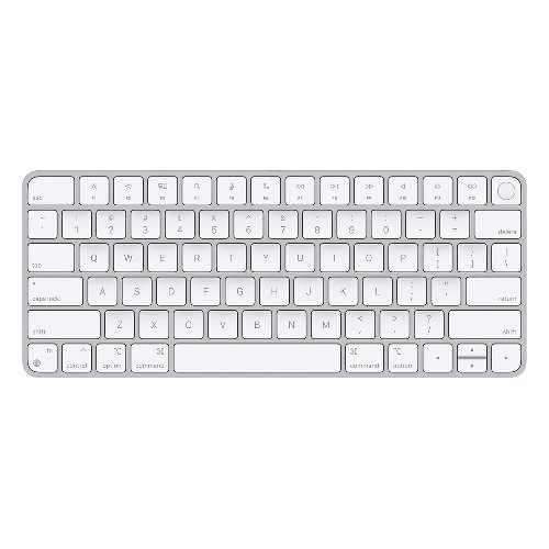 مجیک-کیبورد-بی-سیم-اپل-با-تاچ-آیدی-مدل-Magic-Keyboard-Silver--US-English-With-Touch-ID-(MK293)