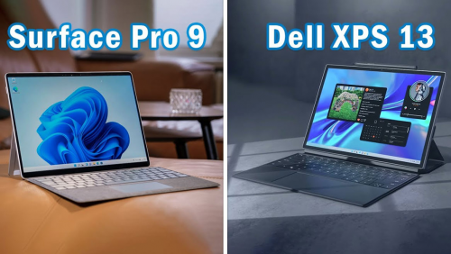 مقایسه-سرفیس-پرو-9-مایکروسافت با-تبلت-2-در-1-دل-مدل-Dell-XPS-13