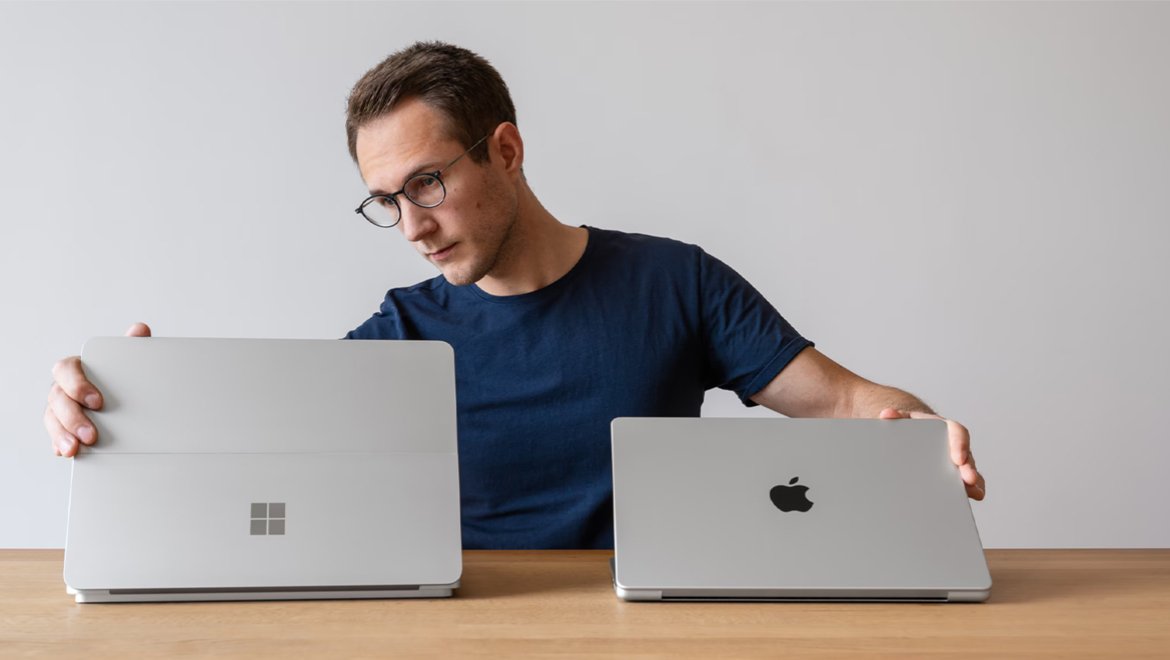 مک‌بوکاستوکبخریمیاسرفیسنو؟|راهنمایخرید