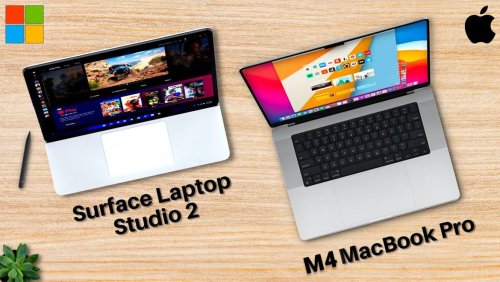 سرفیس-لپ-تاپ-استودیو-۲-یا-مک‌بوک-پرو-۱۴-اینچ---کدام-بهتر-است؟