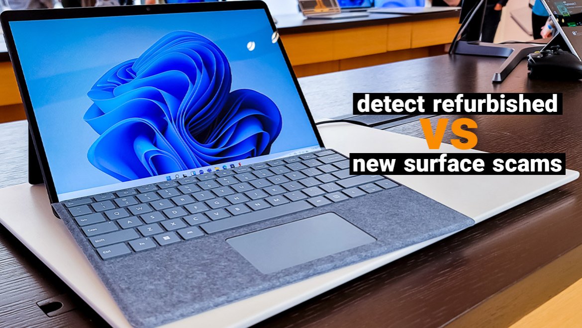 کلاهبرداریبهاسمسرفیسنو؛چطورسرفیسریفربیشدراجایآکبندمی‌فروشند؟