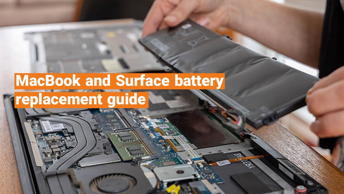 راهنمایتعویضباتریمک‌بوکوسرفیس:بررسیچرخه‌هایشارژوعلائمهشداردهنده