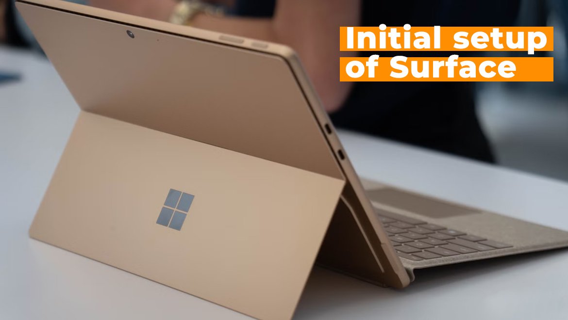 راهاندازیاولیهسرفیسوراهنمایتنظیماتضروری