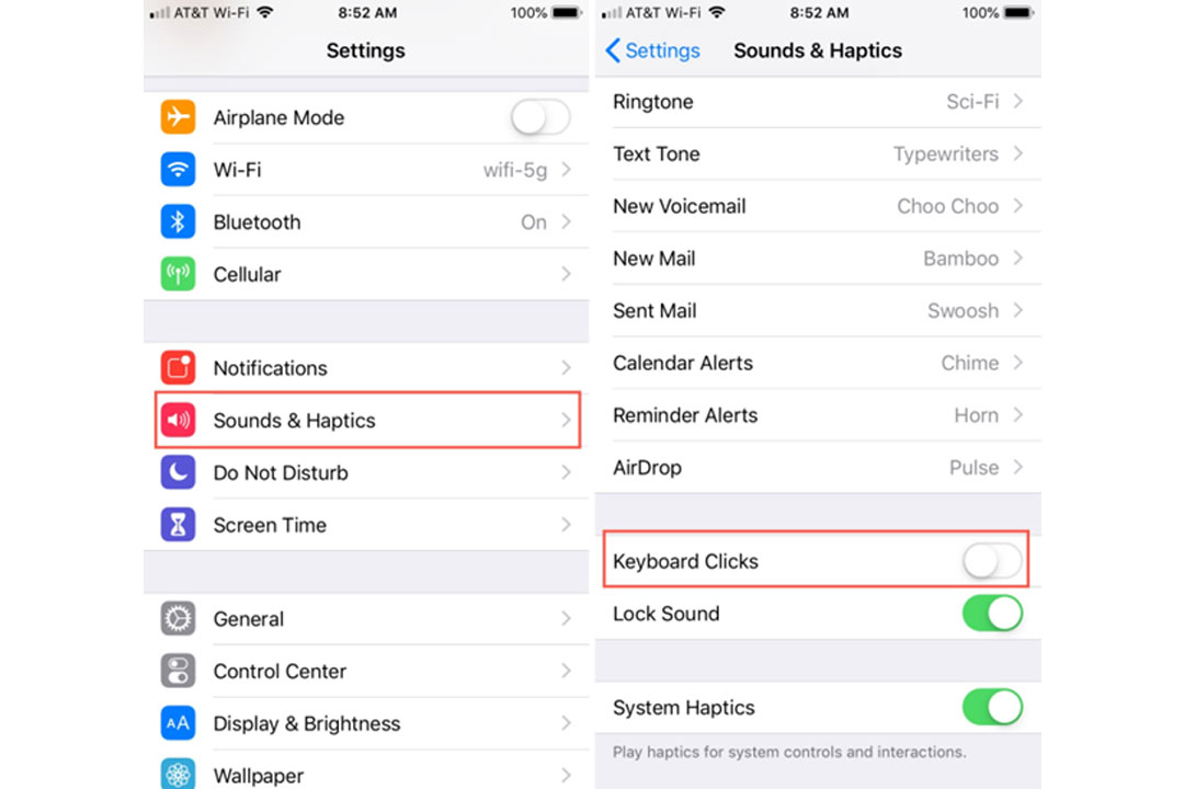 Apple iphone keyboard settings آشنایی با تنظیمات صفحه کلید آیفون