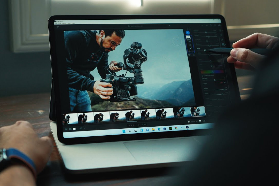 رندرینگ سنگین با کارت گرافیک RTX در سرفیس لپ تاپ استودیو