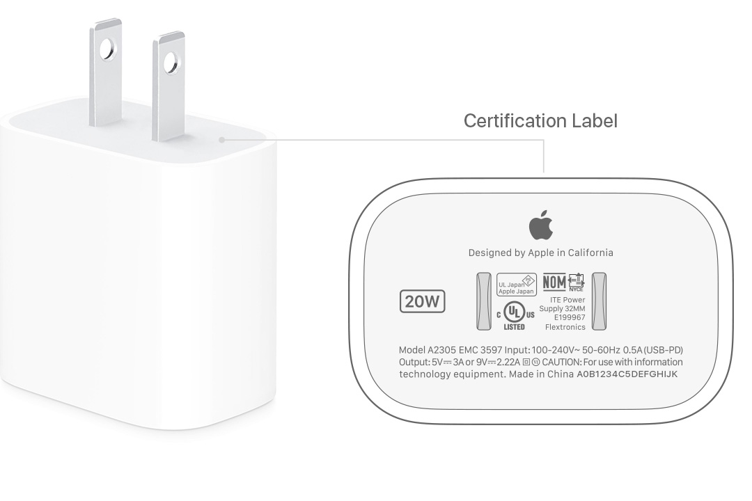 آنچه برای شارژ سریع آیفون نیاز دارید: بررسی مشخصات آداپتور برق آیفون