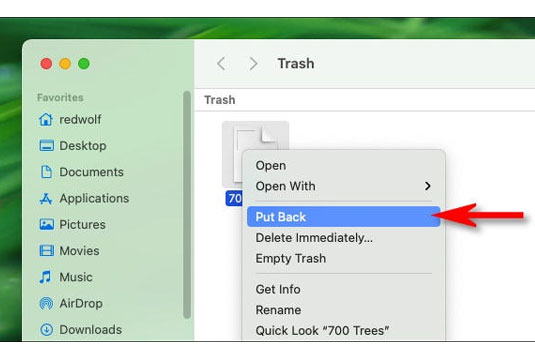 آموزش نحوه حذف فایل ها در مک بوک How to delete files on macbook