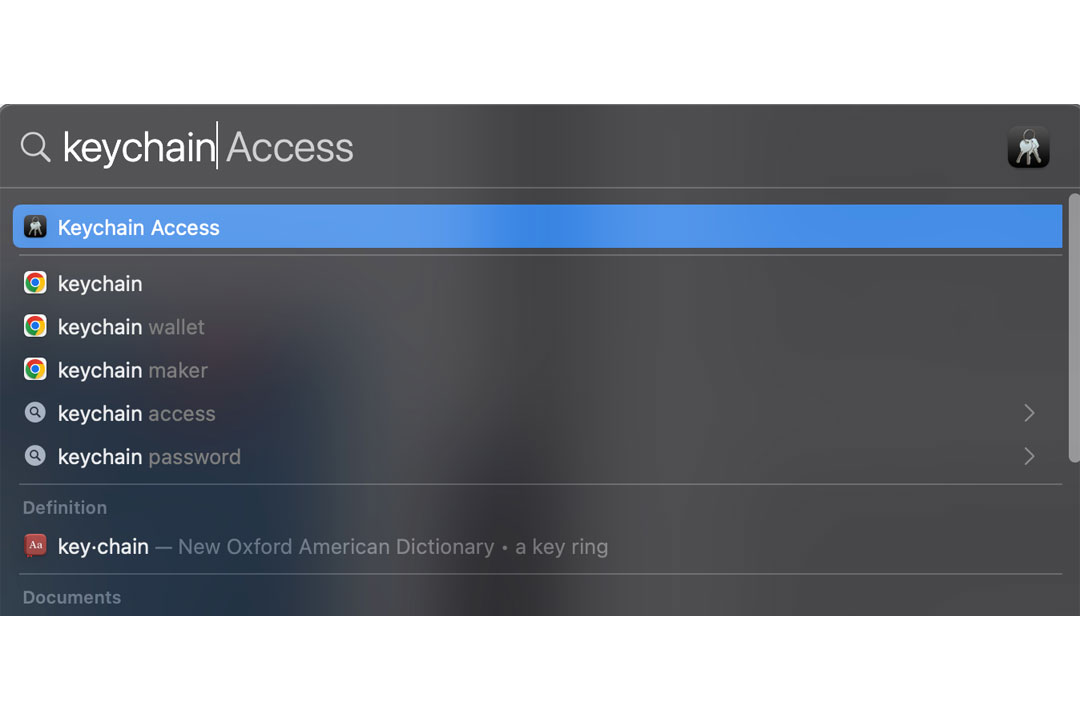 How to find wifi password on mac