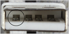 کانکتور USB کابل لایتنینگ به USB تقلبی 8
