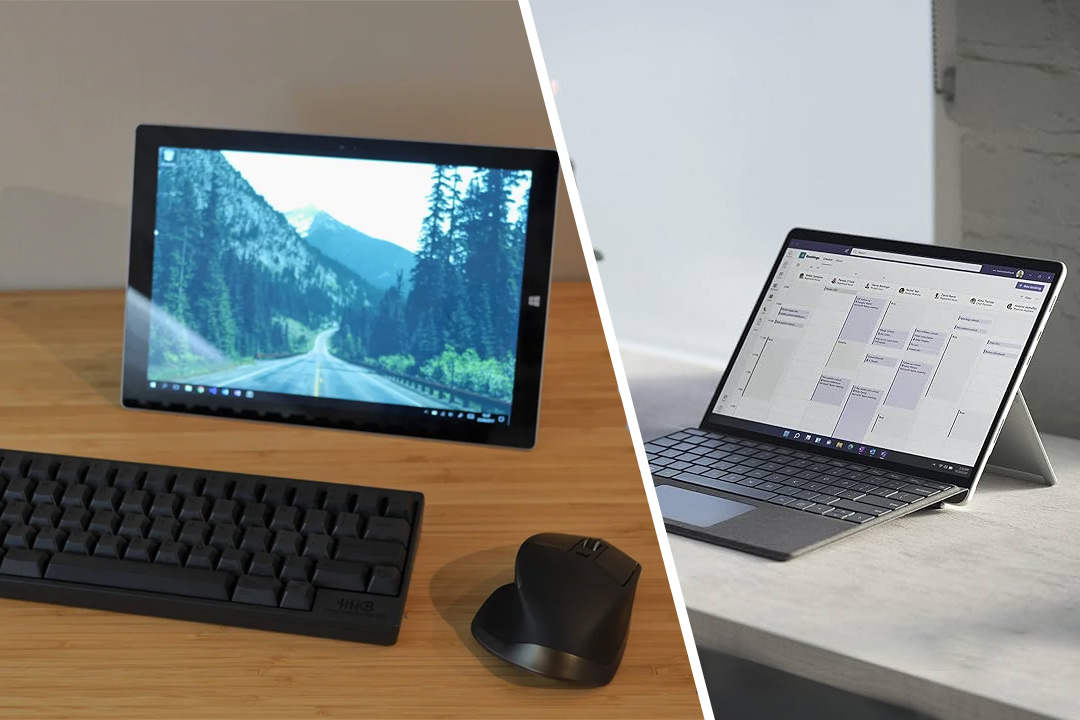 مقایسه کیبورد سیگنچر سرفیس پرو و کیبورد مکانیکی برای تایپ طولانی