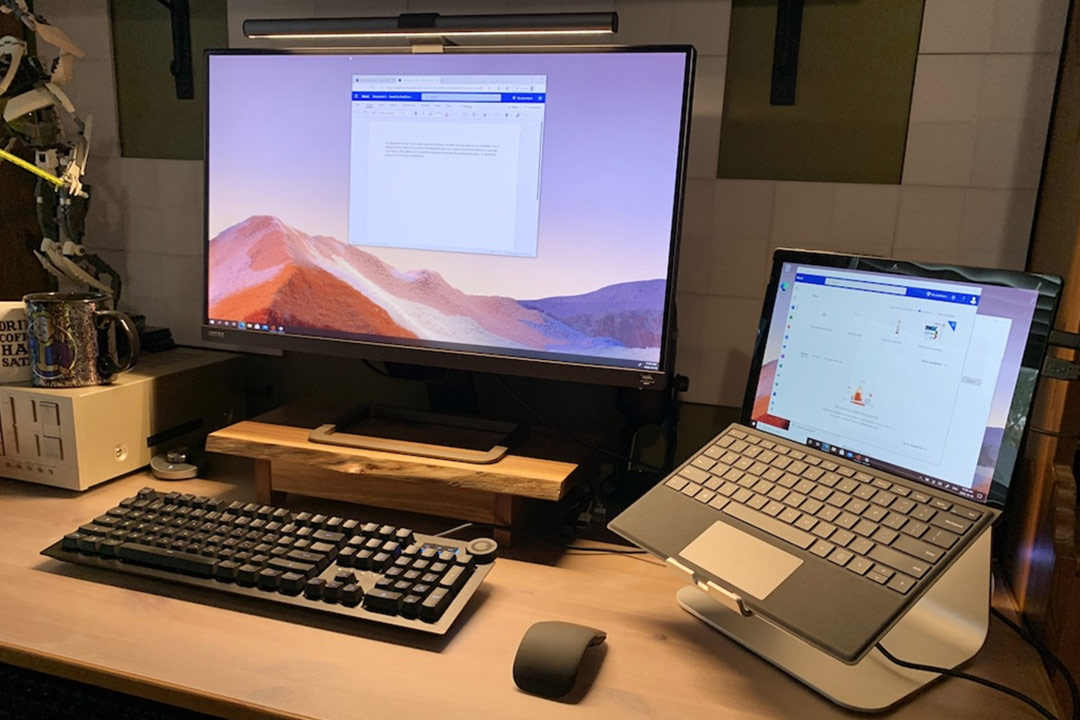 راه حل هیبریدی: استفاده از کیبورد سیگنچر و مکانیکی با سرفیس پرو و سرفیس داک