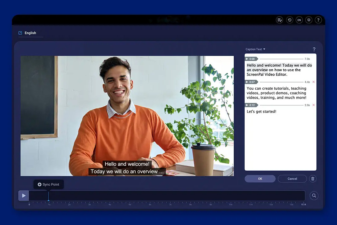 AI ویدیو با زیرنویس زنده تولید شده توسط