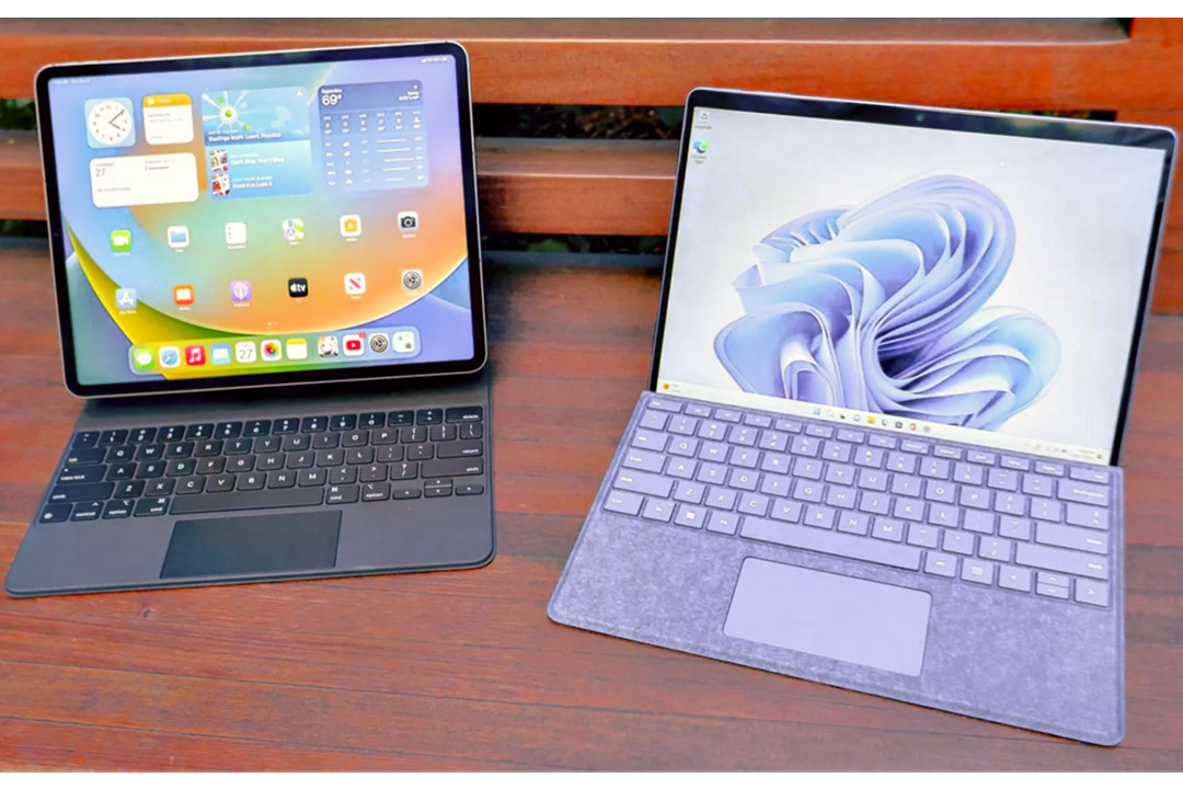 مقایسه سرفیس پرو ۱۱ و آیپد پرو M4 برای جایگزینی لپ‌تاپ