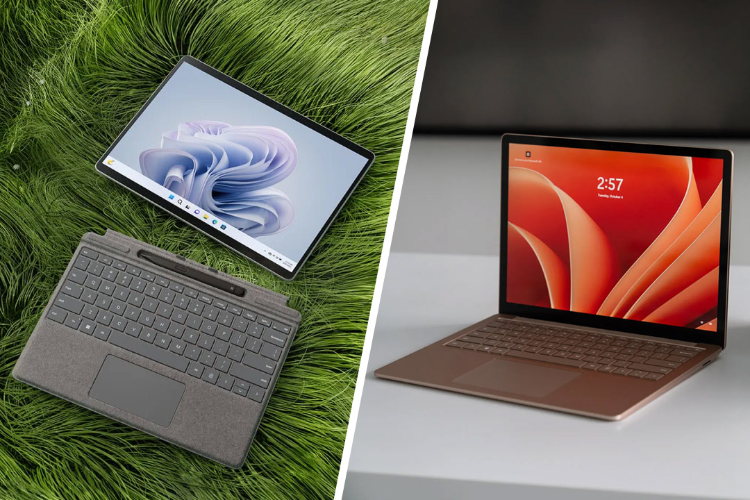 مقایسه سرفیس پرو و سرفیس لپ تاپ: تفاوت‌ها و کدام را بخریم؟
