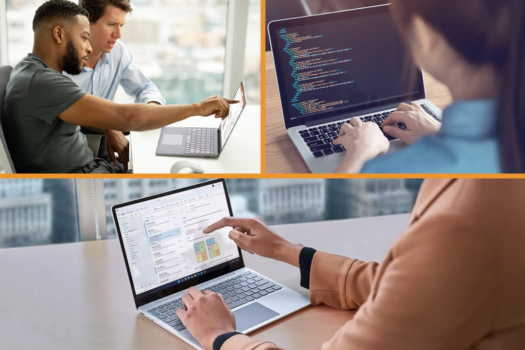 کاربران ایده‌آل سرفیس لپ تاپ: نویسندگان، برنامه‌نویسان، کاربران اداری