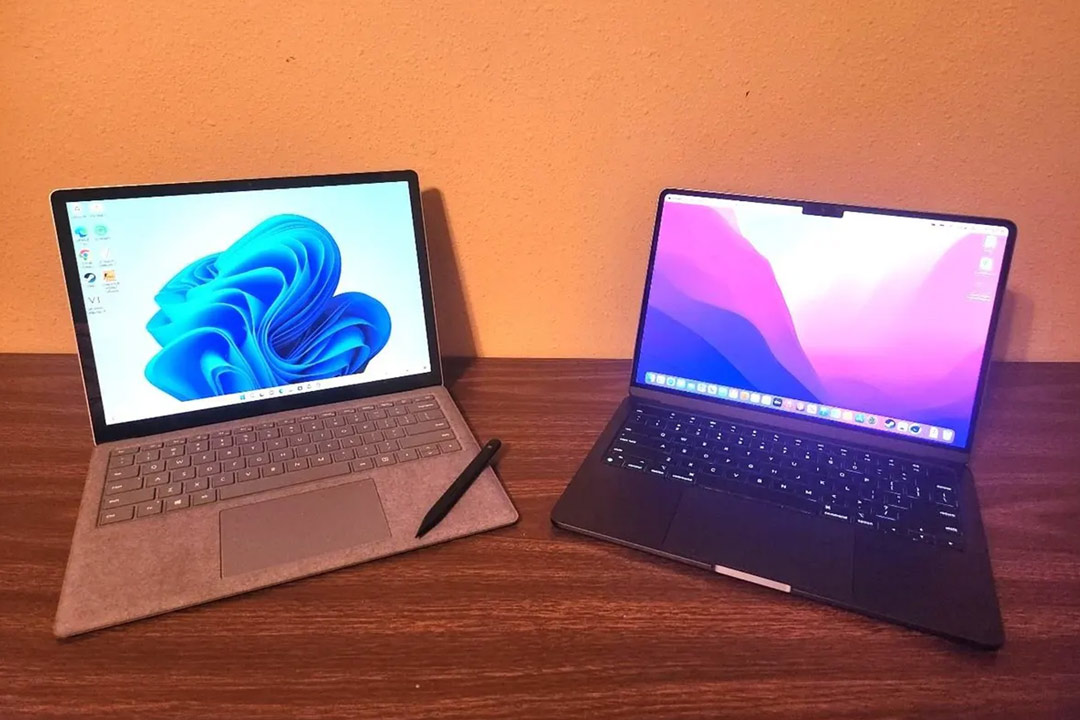 انتقال اطلاعات از مکبوک به سرفیس