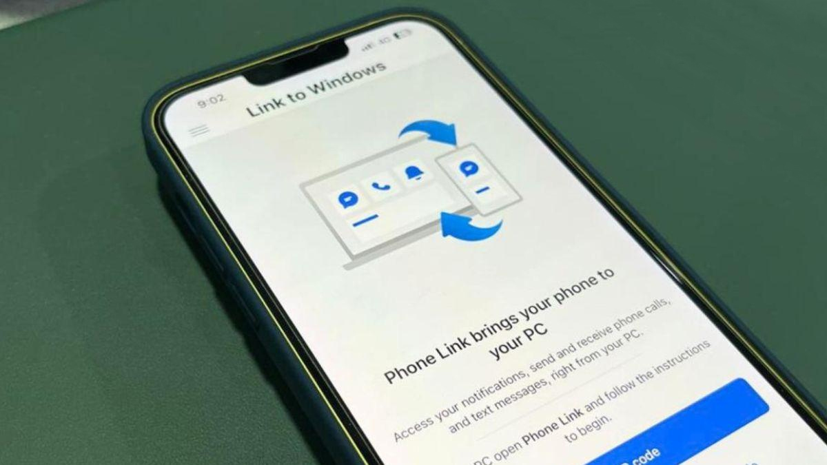 اتصال آیفون به سرفیس از طریق برنامه فون لینک