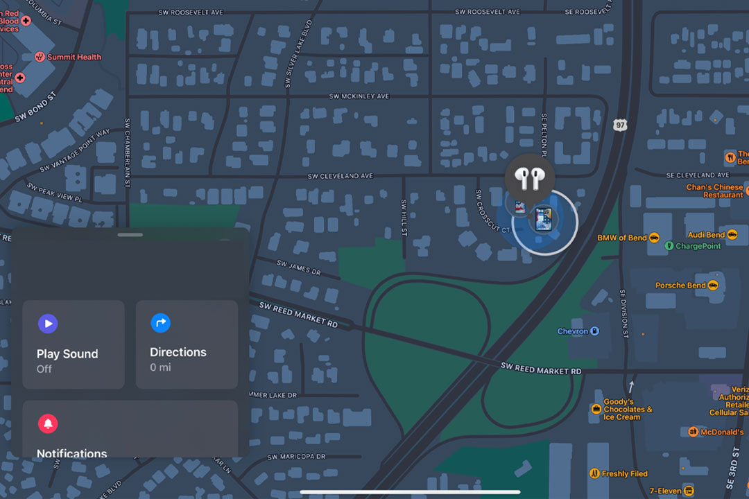 How to find a AirPods with the Find My