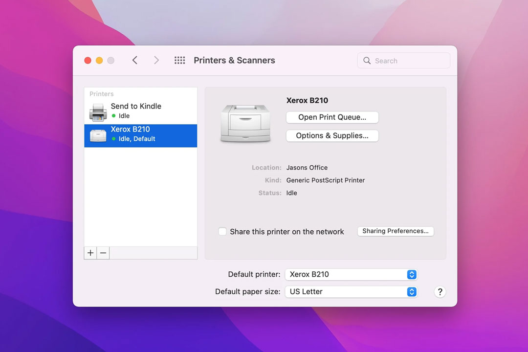 How to add a printer to a Mac نحوه اضافه کردن چاپگر به مک