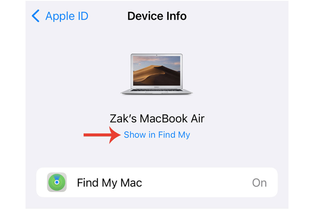 Guide to finding a MacBook with Find My راهنمای پیدا کردن مک بوک سرقت شده یا گم شده با استفاده از Find My