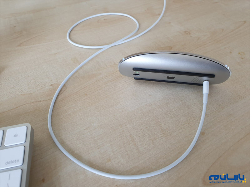 قابلیت شارژ مجیک موس اپل 2؛ نسخه 2021 مدل white wireless