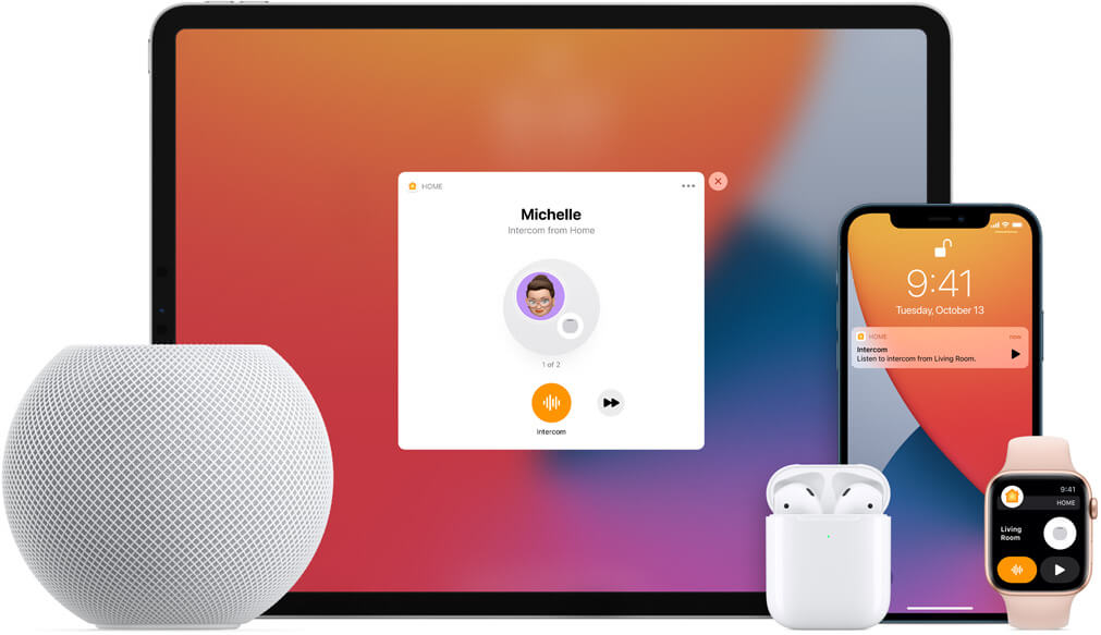 صدای 360 درجه مدل  Apple HomePod Mini Gray