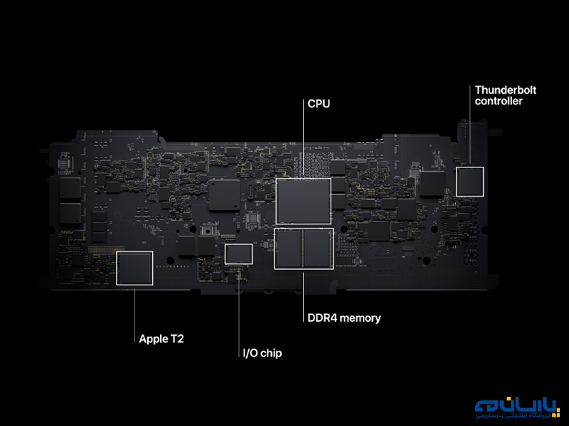 تراشه های کوچک اما بسیار قدرتمند مک بوک ایر 13 inch CTO  M1/GPU 7CORE/16G/256G  Gray