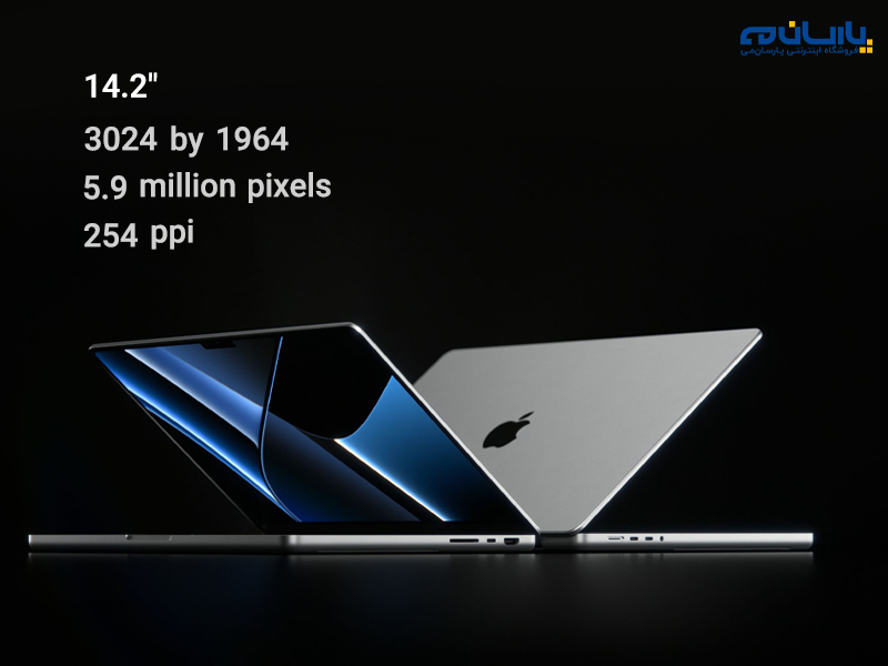 مک بوک پرو 14.2 اینچ  رم 16 حافظه 512گیگ مدل Macbook Pro MKGR3 M1 Pro 2021