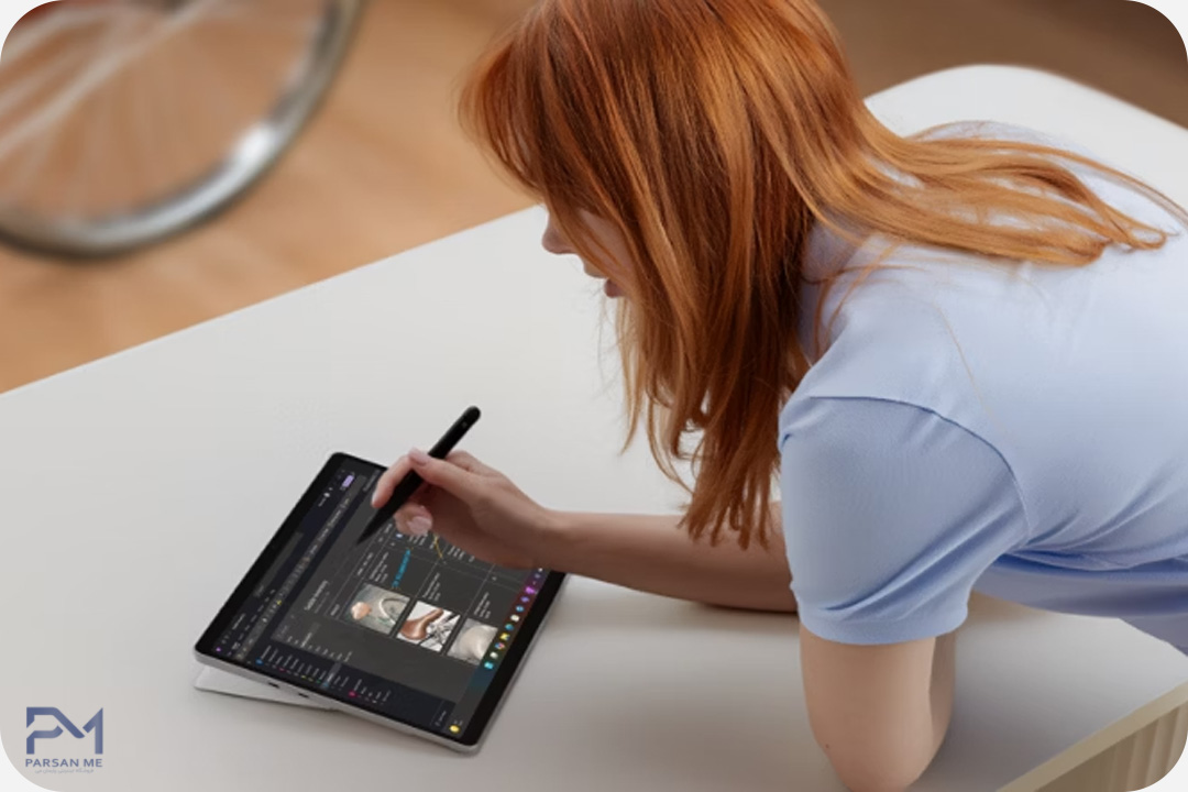 سرفیس پرو ۱۲ با پردازنده Snapdragon X2 Elite رم ۱۶ گیگ هارد ۵۱۲ گیگ SSD