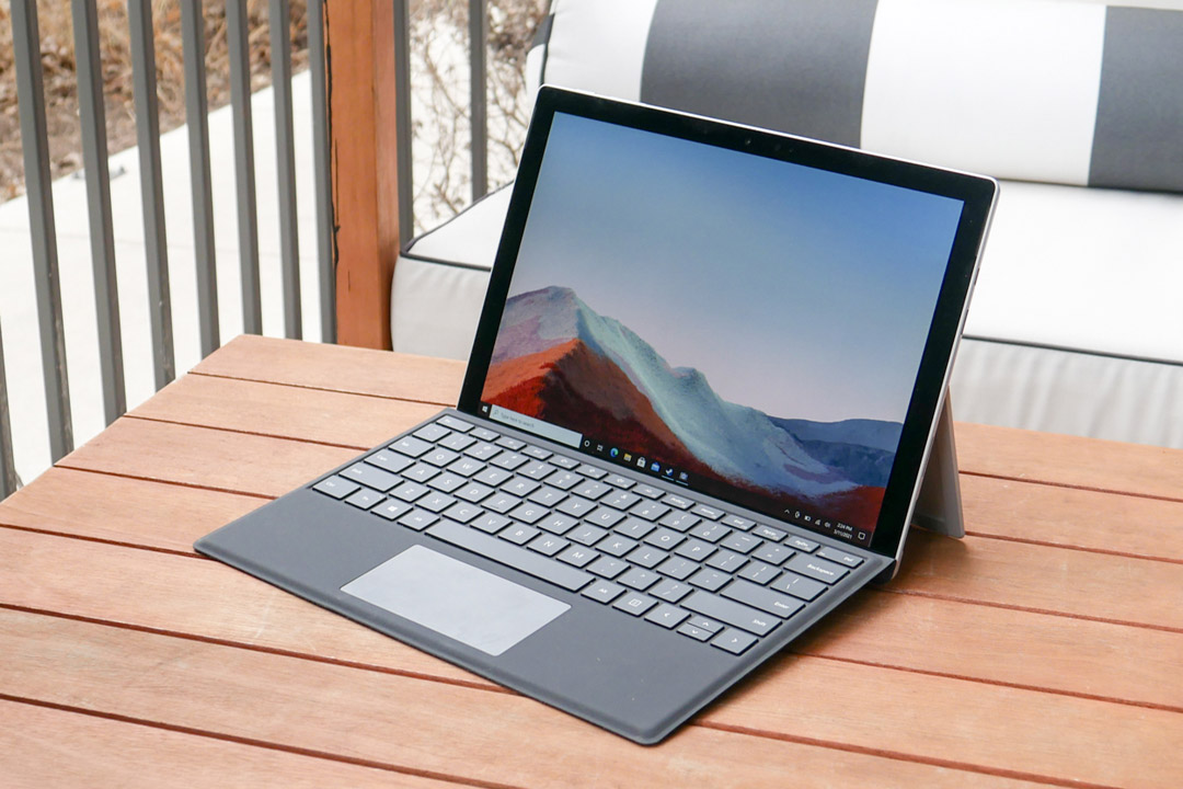تبلت مایکروسافت مدل Surface Pro 7 | Core i5 | 8GB RAM | 128GB کوچک و کاربردی با کیبورد