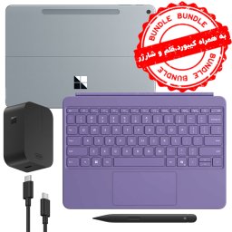 تبلت مایکروسافت Surface Pro 12 inch پردازنده X Plus رم ۱۶ گیگ هارد ۵۱۲ گیگ SSD با کیبورد 12 اینچ و قلم