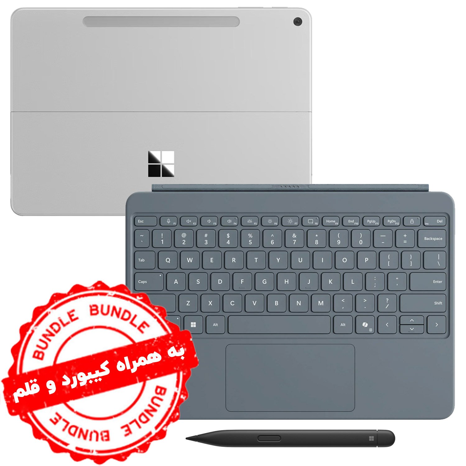 تبلت مایکروسافت Surface Pro 12 inch پردازنده X Plus رم ۱۶ گیگ هارد ۵۱۲ گیگ SSD با کیبورد 12 اینچ و قلم