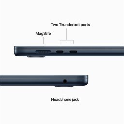 مک بوک ایر 15.3 اینچ  رم 16 حافظه 1ترا مدل Macbook Air MQTM3 M2 2023