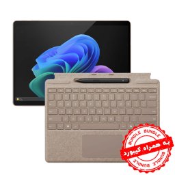 تبلت مایکروسافت Surface Pro 11 پردازنده X Elite رم ۱۶ گیگ هارد ۵۱۲ گیگابایت SSD + کیبورد کوپایلت سرفیس مدل سیگنچر با قلم