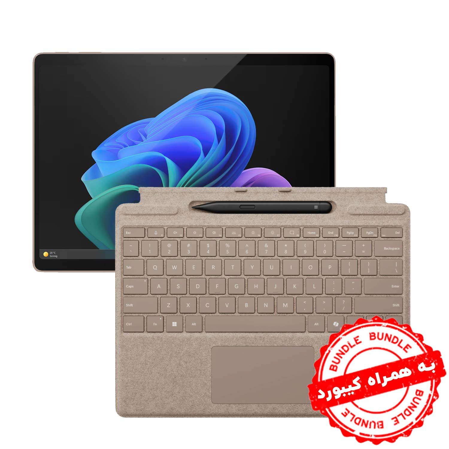 تبلت مایکروسافت Surface Pro 11 پردازنده X Elite رم ۱۶ گیگ هارد ۵۱۲ گیگابایت SSD + کیبورد کوپایلت سرفیس مدل سیگنچر با قلم