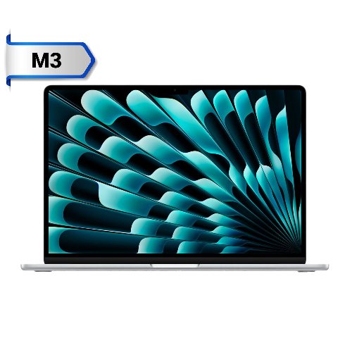 مک-بوک-ایر-15.3اینچ-Macbook-Air-MC9E4-M3-16G-256G-LLA-2024-Silver