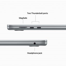 مک بوک ایر 15.3 اینچ  رم 8 حافظه 256 مدل Macbook Air MQKP3 M2 2023
