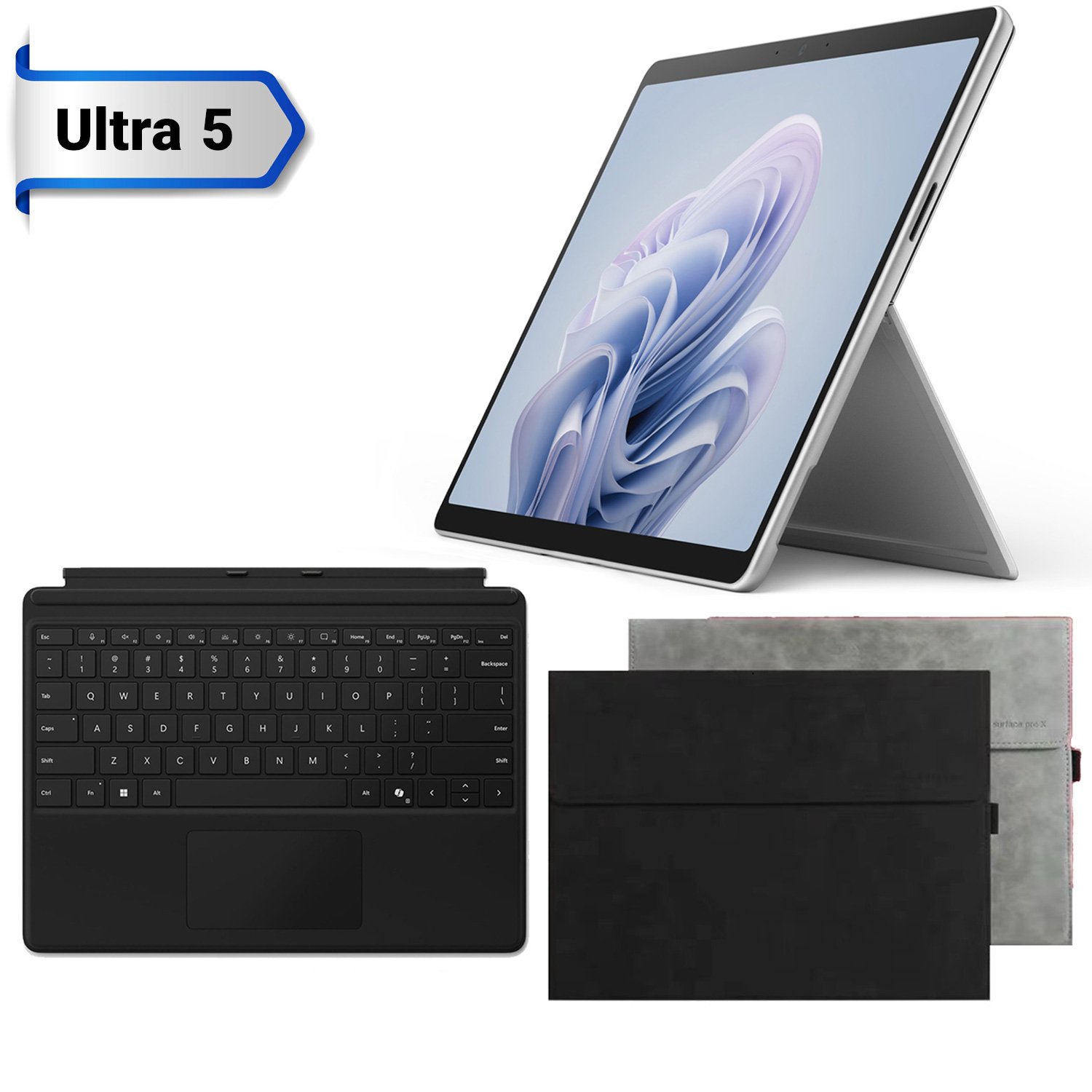 سرفیس پرو 10 مایکروسافت 13 اینچ وای فای Core Ultra 5-8GB-256GB +کیبورد سرفیس مدل کوپایلت سرفیس پرو ایکس