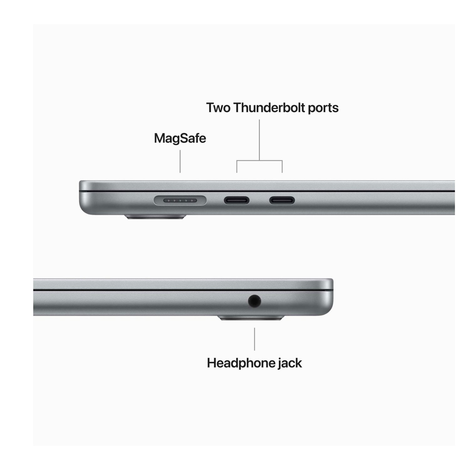 مک بوک ایر 13.6 اینچ  رم 8 حافظه 512گیگ مدل Macbook Air MLXX3 M2 2022