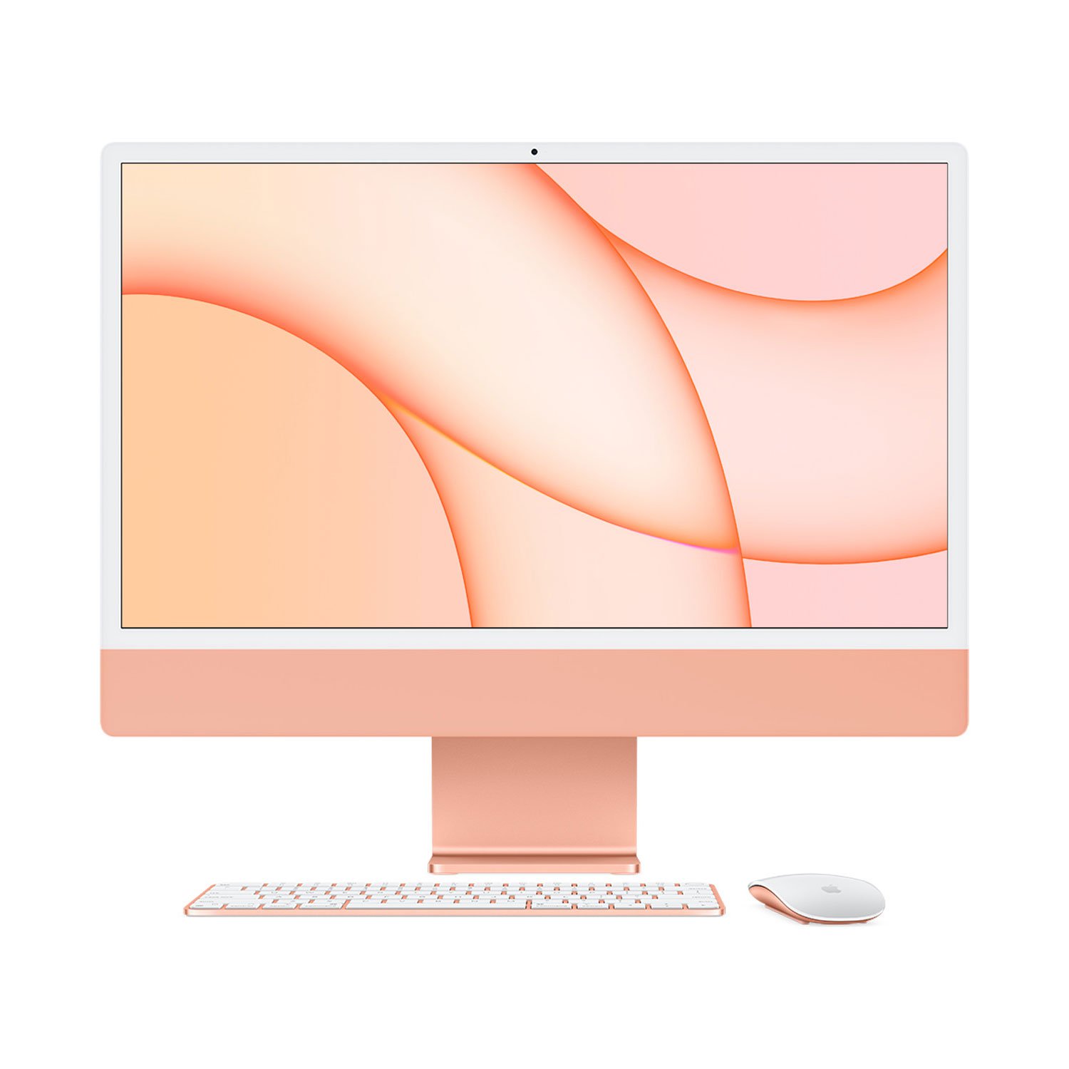 آی مک 24 اینچ  رم 8 حافظه 512گیگ مدل iMac 24 Orange M1 2021 