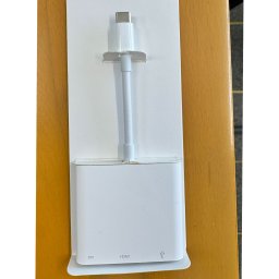 مبدل USB-C به Digital AV اورجینال اپل مدل Apple USB-C to Digital AV Multiport Adapter آنباکس شده