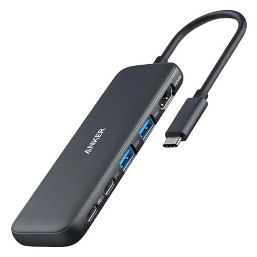 مبدل-انکر-Anker-USB-C-Hub-A8355H11-5-in-1-Adapter