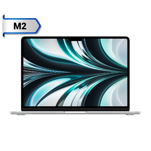 مک-بوک-ایر-13.6اینچ-Macbook-Air-MLXY3-M2-8G-256G-LLA-2022-Silver