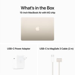 مک بوک ایر ۱۵.۳اینچ Macbook Air MDVD4 M5 16GB 512GB SSD 2026 Starlight