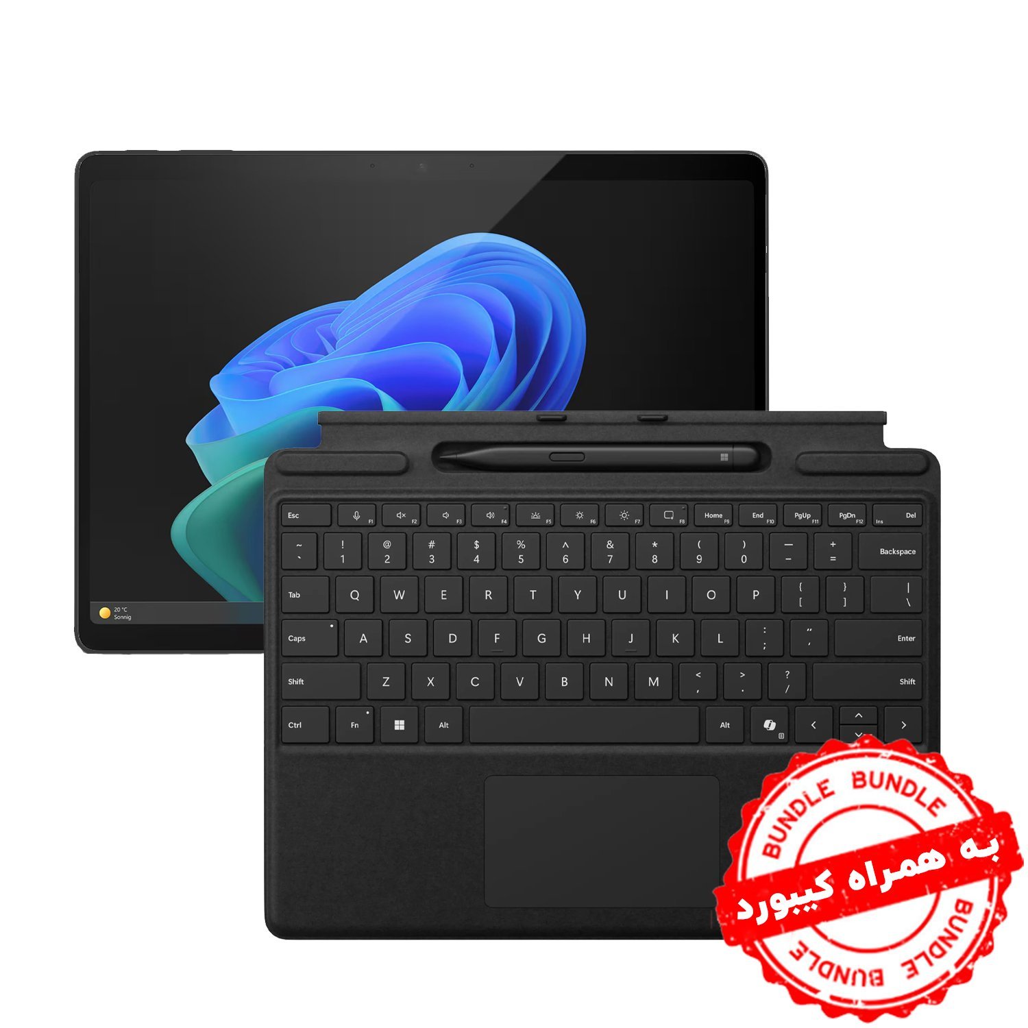 تبلت مایکروسافت Surface Pro 11 پردازنده X Elite رم ۱۶ گیگ هارد ۱ترابایت SSD + کیبورد کوپایلت سرفیس مدل سیگنچر با قلم