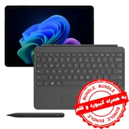تبلت مایکروسافت Surface Pro 12 inch پردازنده X Plus رم ۱۶ گیگ هارد ۲۵۶ گیگ SSD با کیبورد 12 اینچ رنگ اقیانوسی و قلم اسلیم