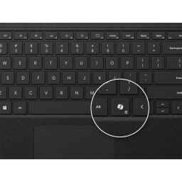 کیبورد سرفیس پرو فلکس + قلم مناسب برای سرفیس پرو 9،10،11 و8   مدل Surface Pro Flex Keyboard with Slim Pen