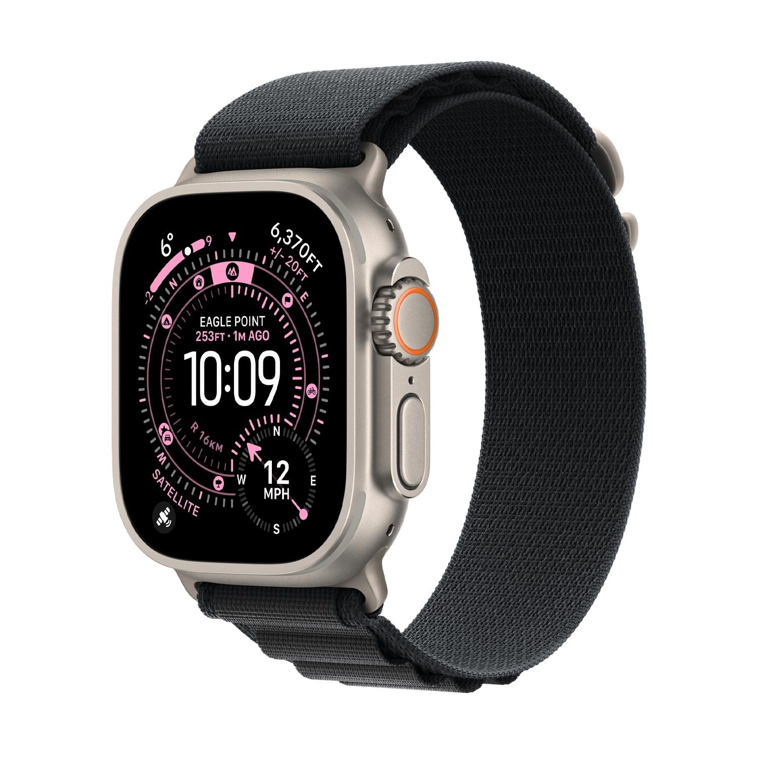 اپل واچ سری اولترا ۳ تیتانیوم ۴۹ میلیمتر نچرال - بند آلپاین